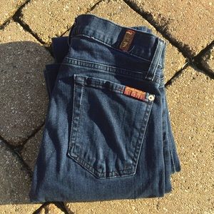 7 for all mankind skinny bootcut jeans